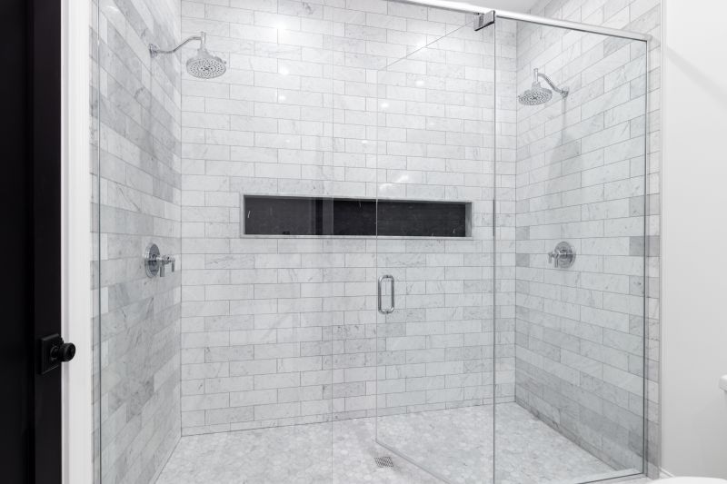 Glass Panel Shower Doors